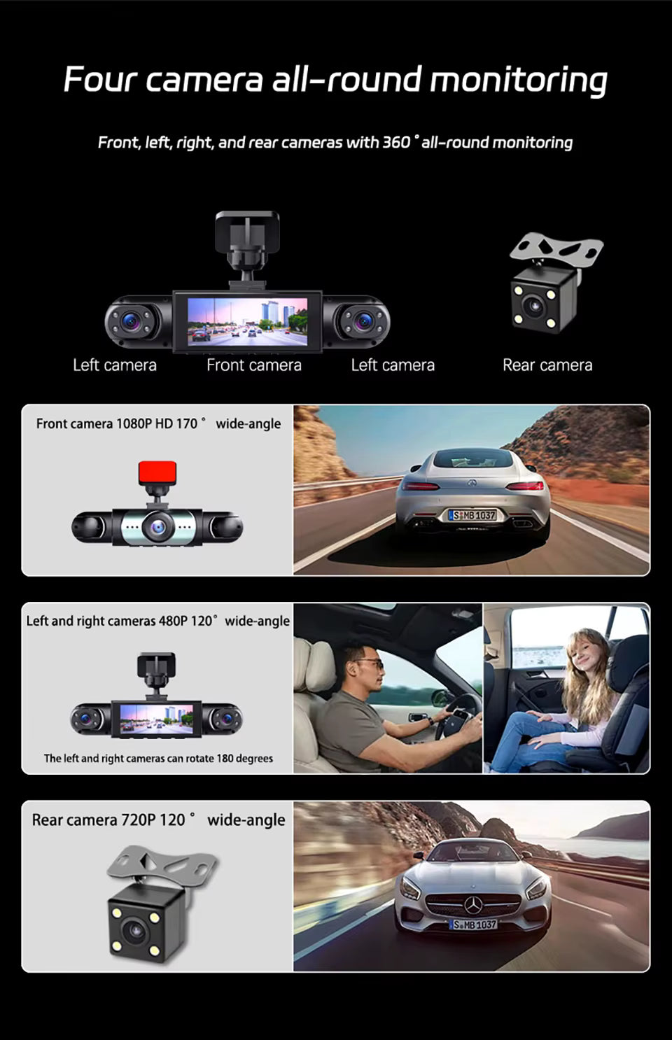 360° Safe Drive Dash Cam™